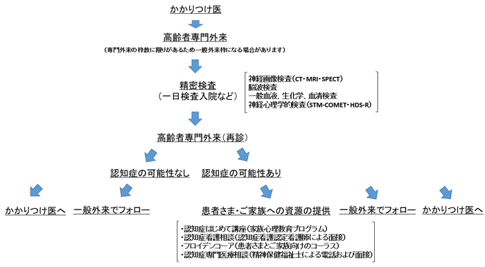 診療と治療研究の流れ