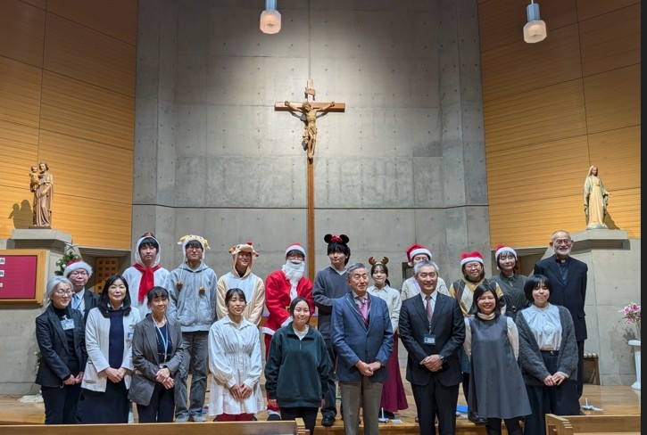 キリスト教文化センター主催のクリスマスの集いに参加しました！